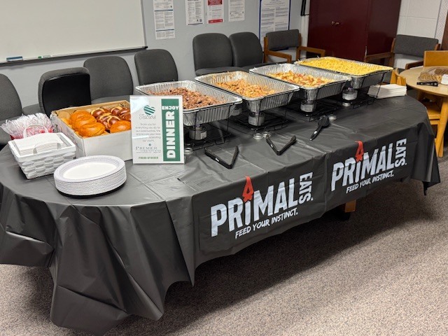 Premier Bank Donation for Teacher Inservice Lunch!