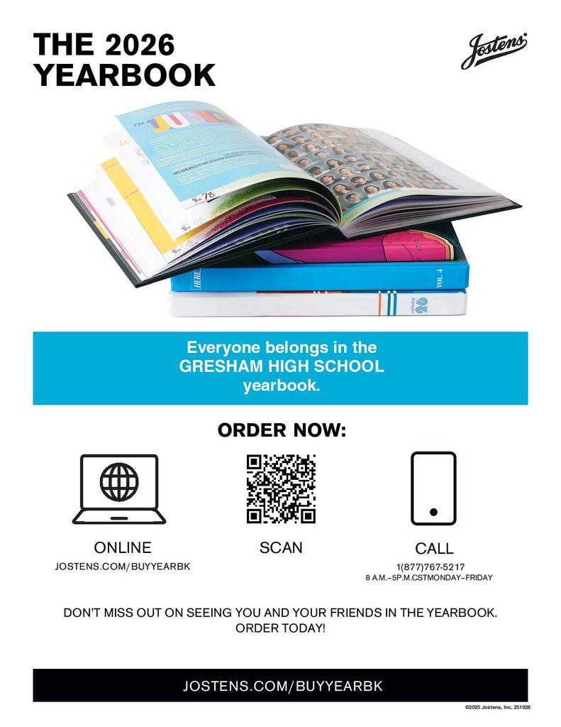 Buy your yearbook now!