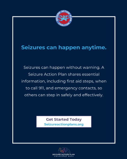 Seizure Awareness Week, Action Plan!