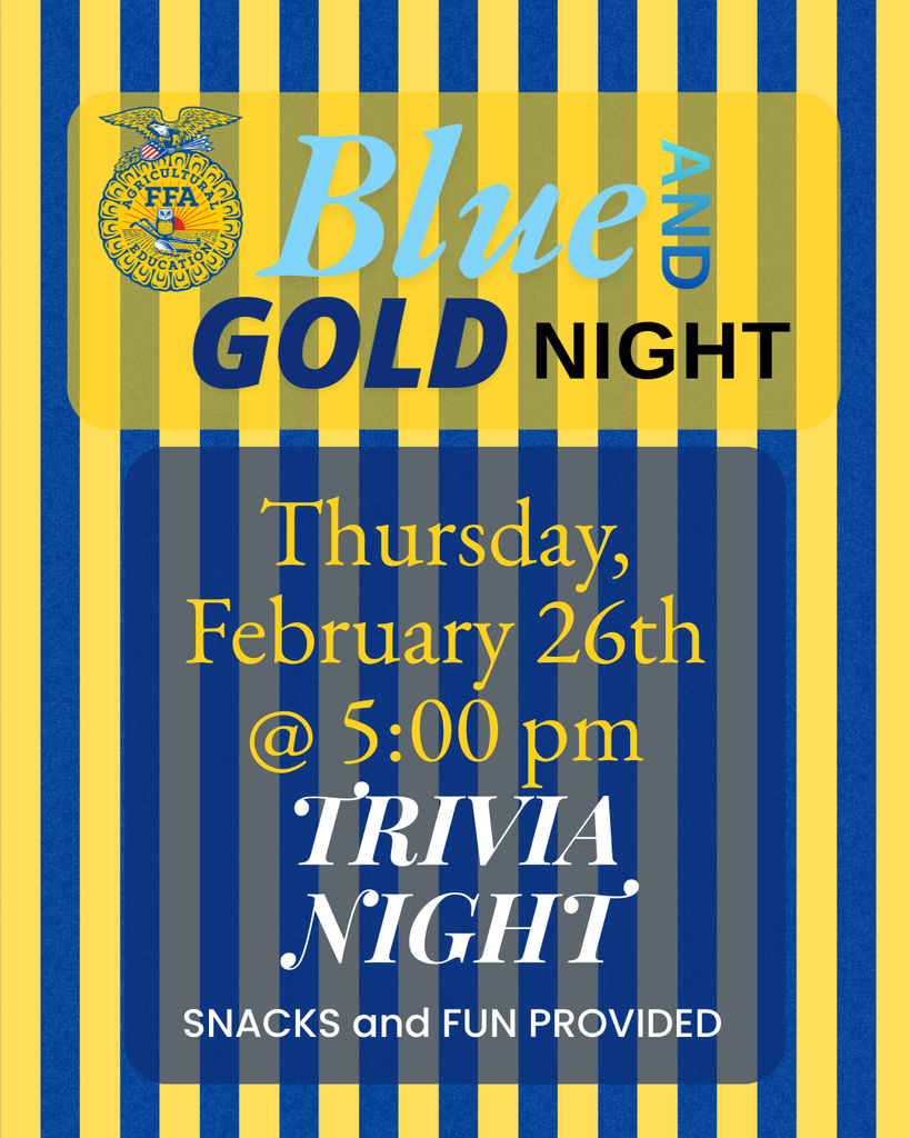 FFA Blue & Gold Night