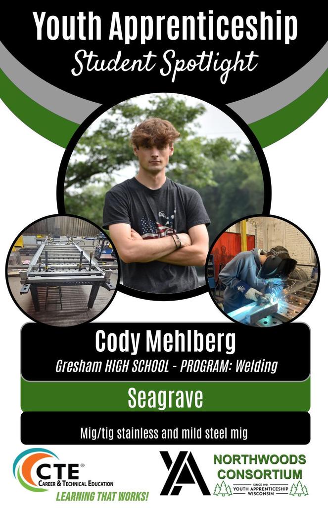 Senior Spotlight - Cody Mehlberg