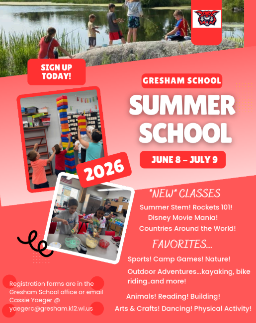 SUMMER SCHOOL Registration