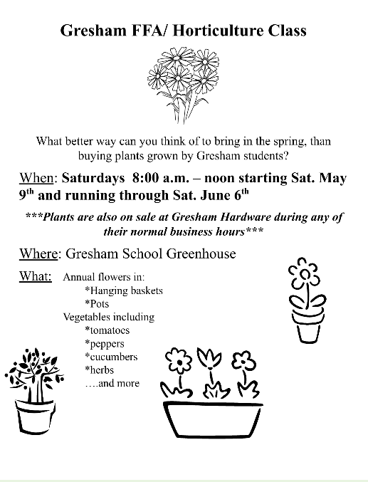 Plant Sales