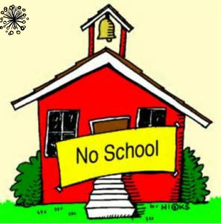 no school
