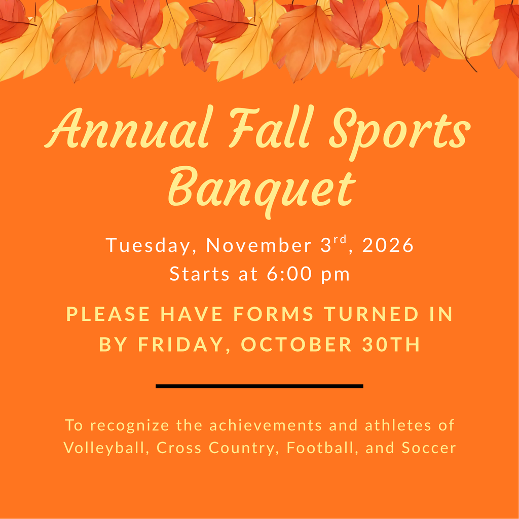fall sports banquet
