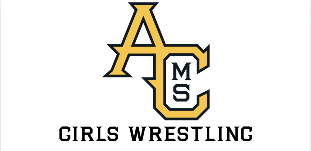 Black and Yellow Aspen Creek Logo for Girls Wrestling