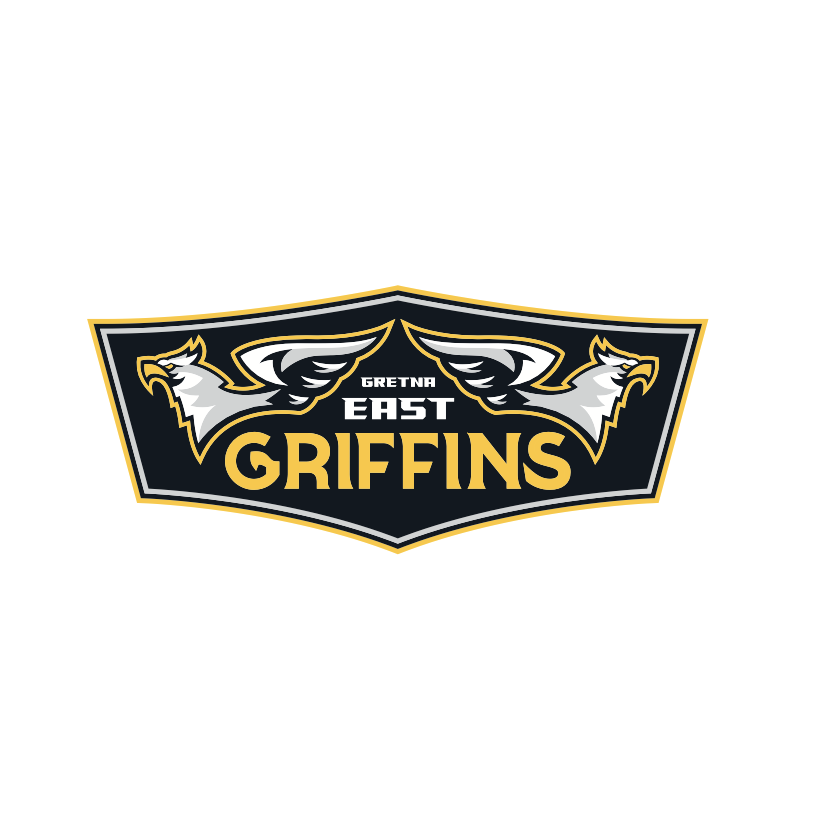 Griffin Logo with opposing griffins