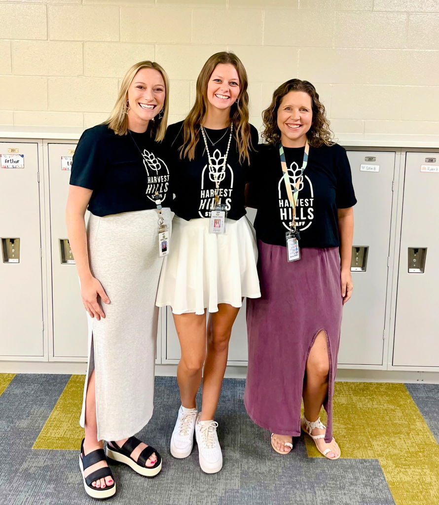 third grade teachers from harvest hills smiling