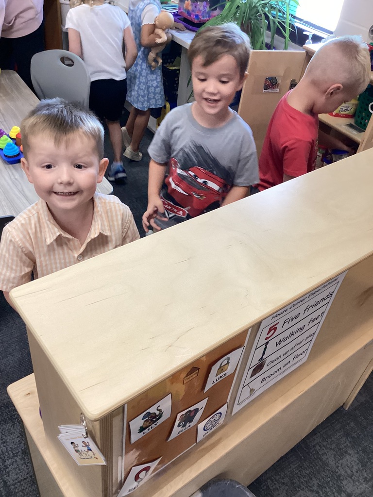 students smiling for the camera