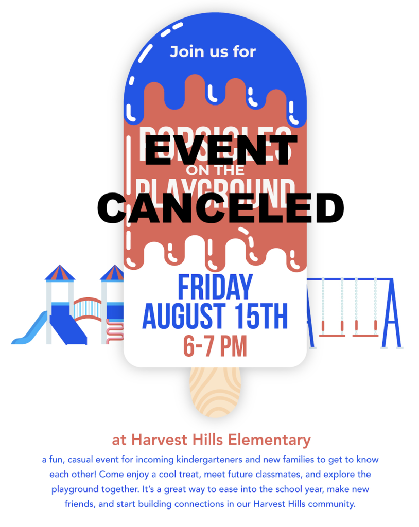 canceled event flyer