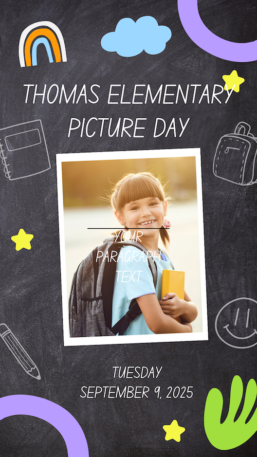 TES Picture Day Tuesday, September 9, 2025