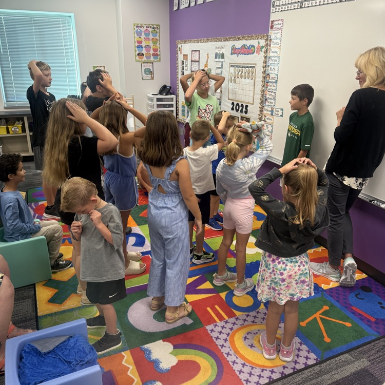 kids playing Simon Says