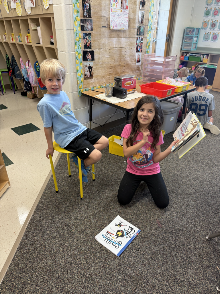 buddy classes reading together