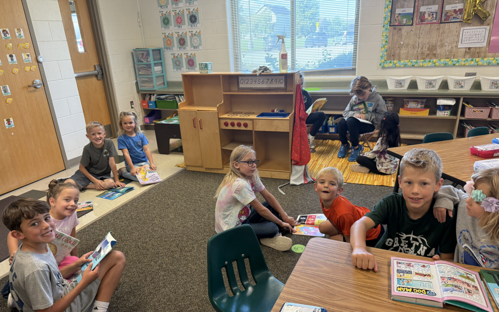 buddy classes reading together
