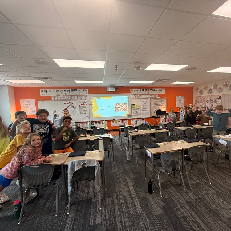 classroom with students divided on either side of the room based on their answer