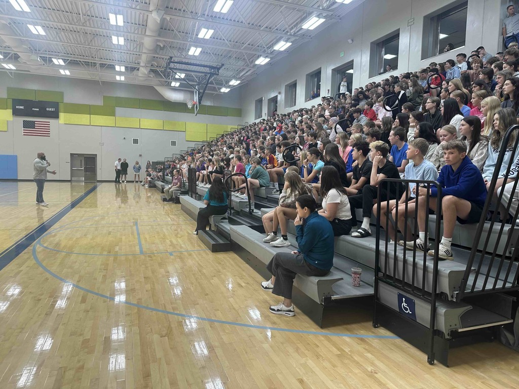 Mackey Presentation in Gym 
