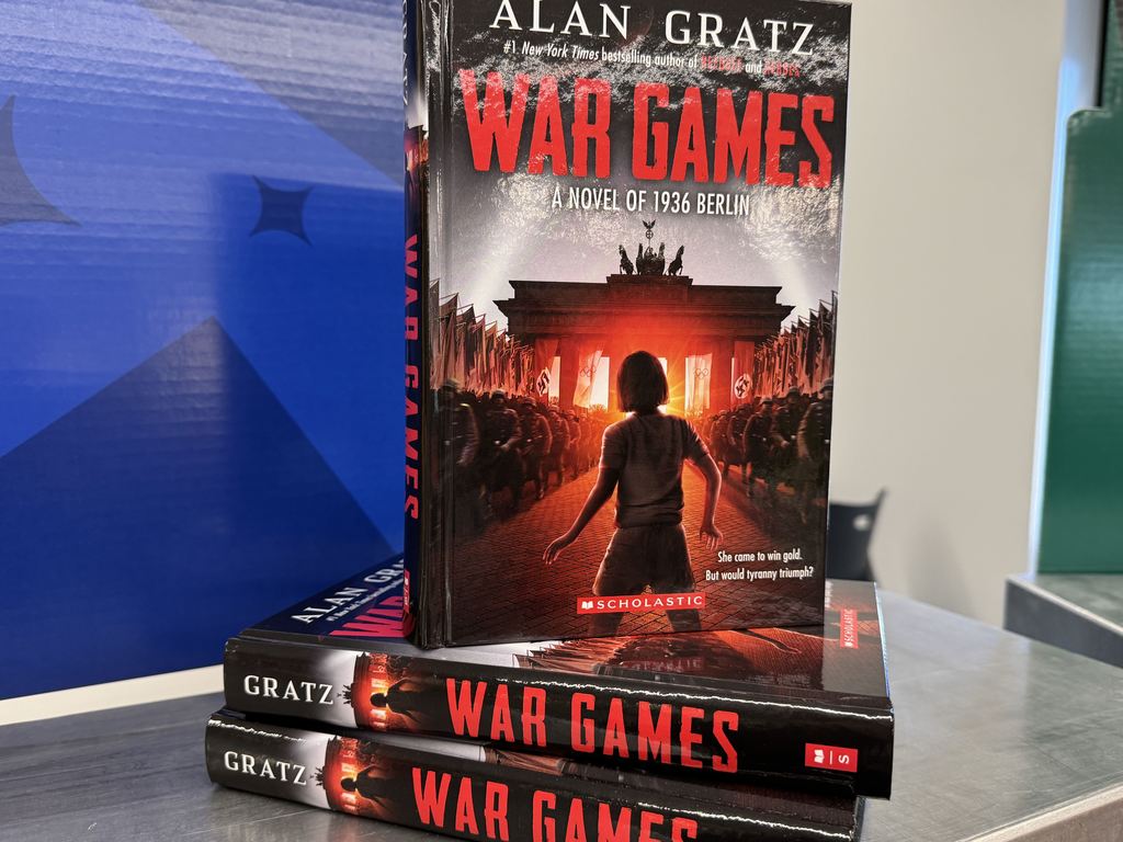 New book by Alan Gratz called War Games.