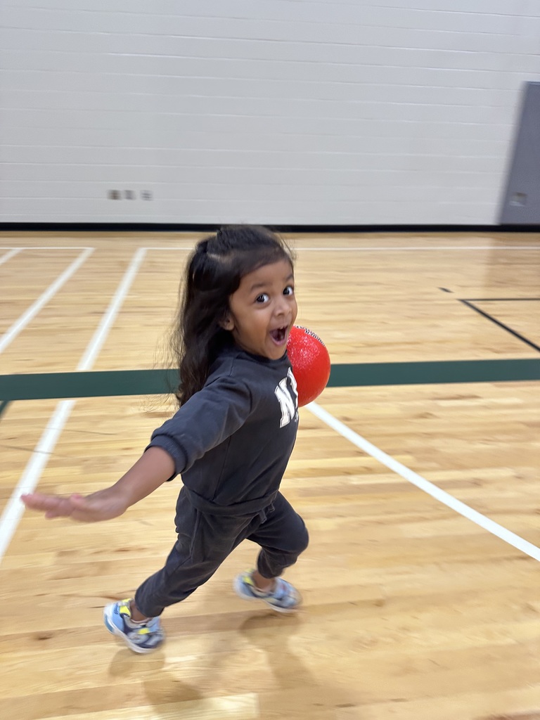 student with a ball