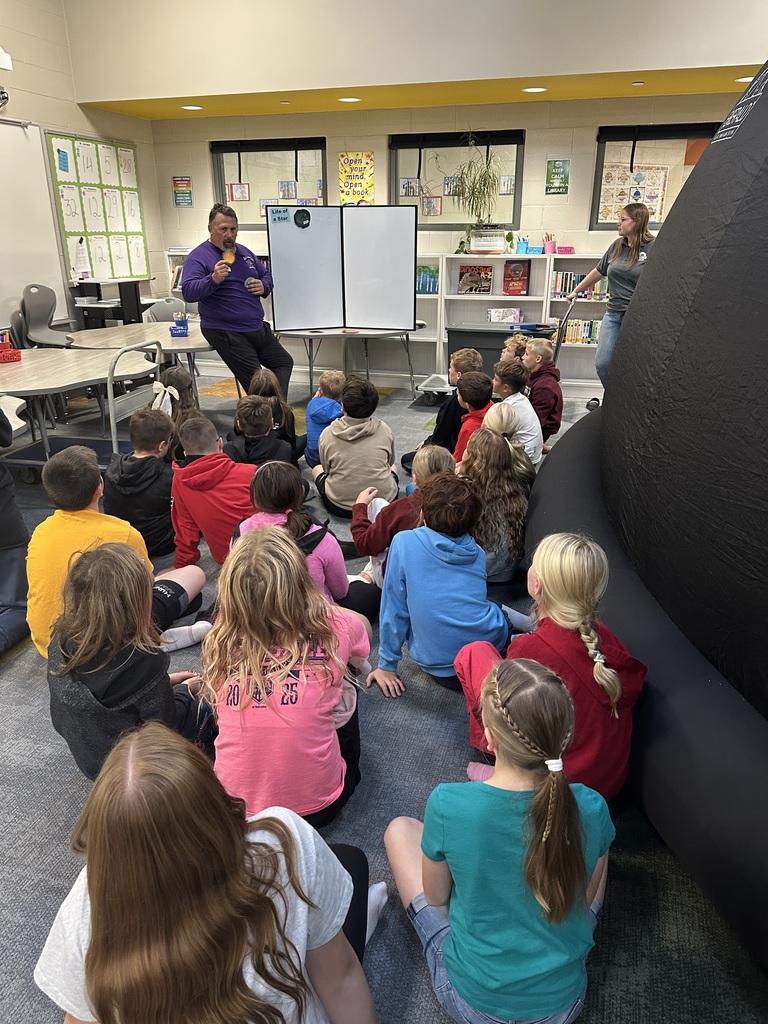 a speaker comes about the planetarium