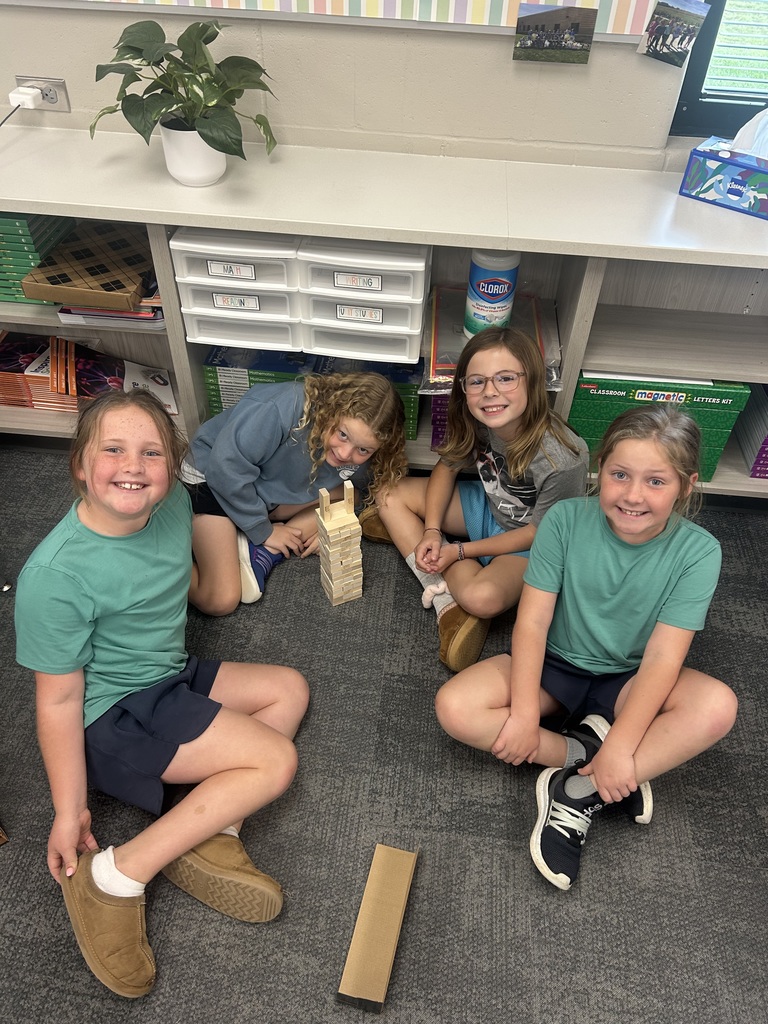 students at indoor recess