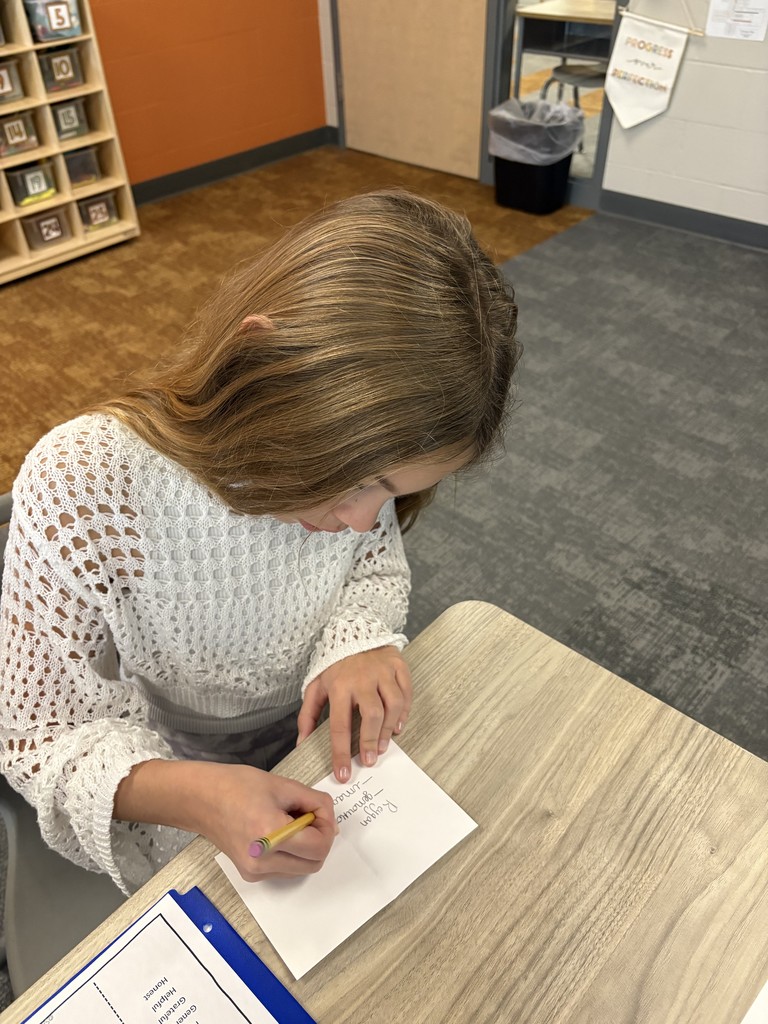 studentswriting a letter