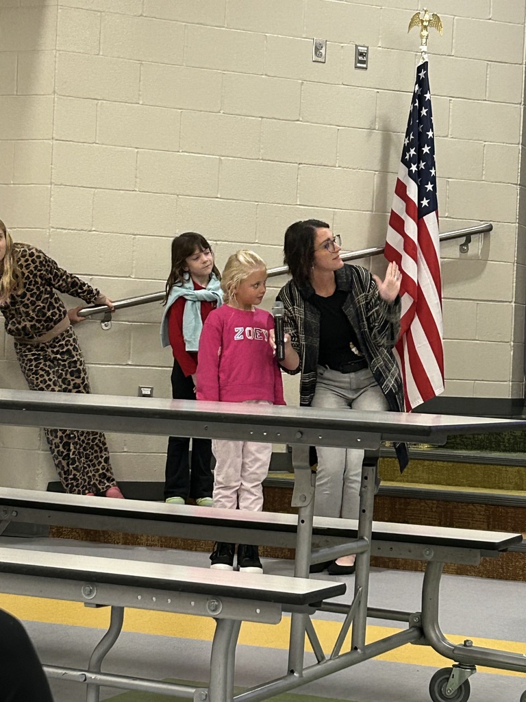 student talking in the microphone