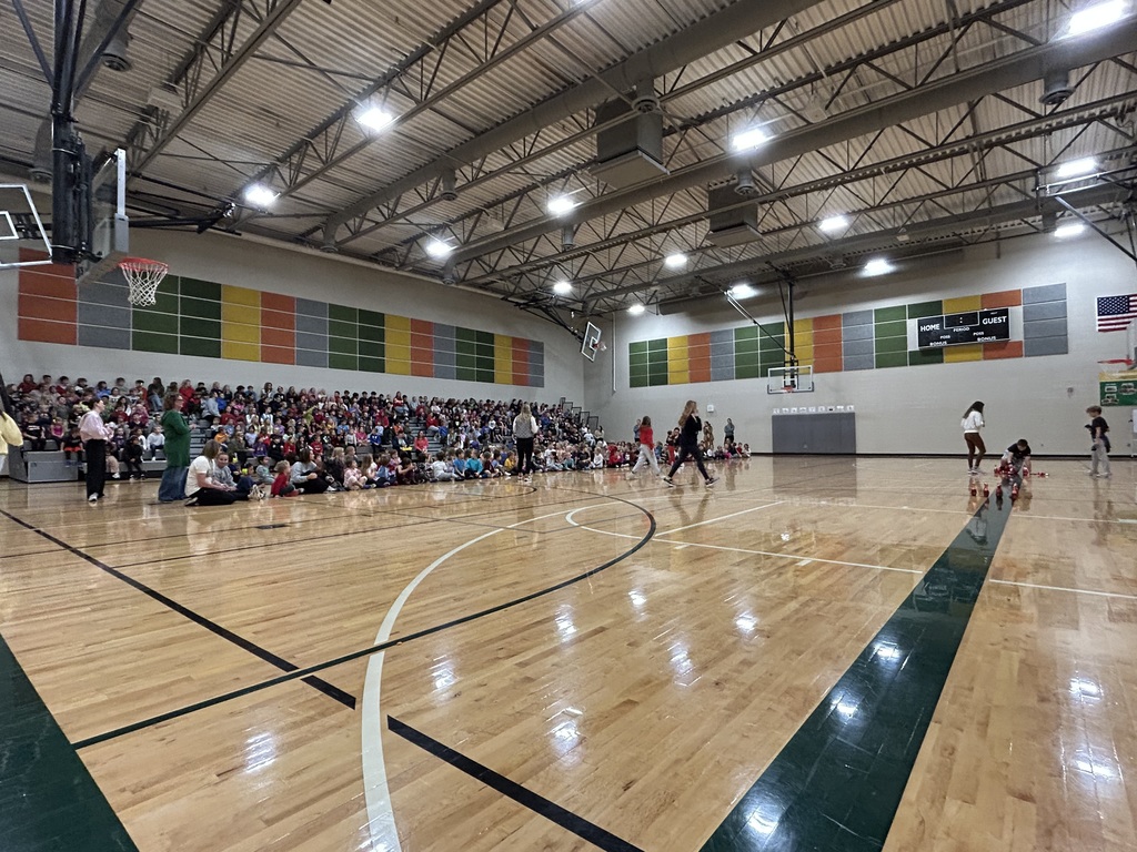 teachers bowling in the gym