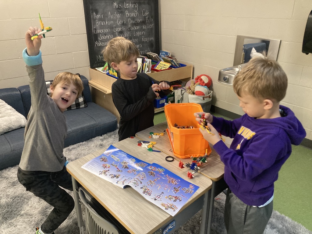 student playing with a game