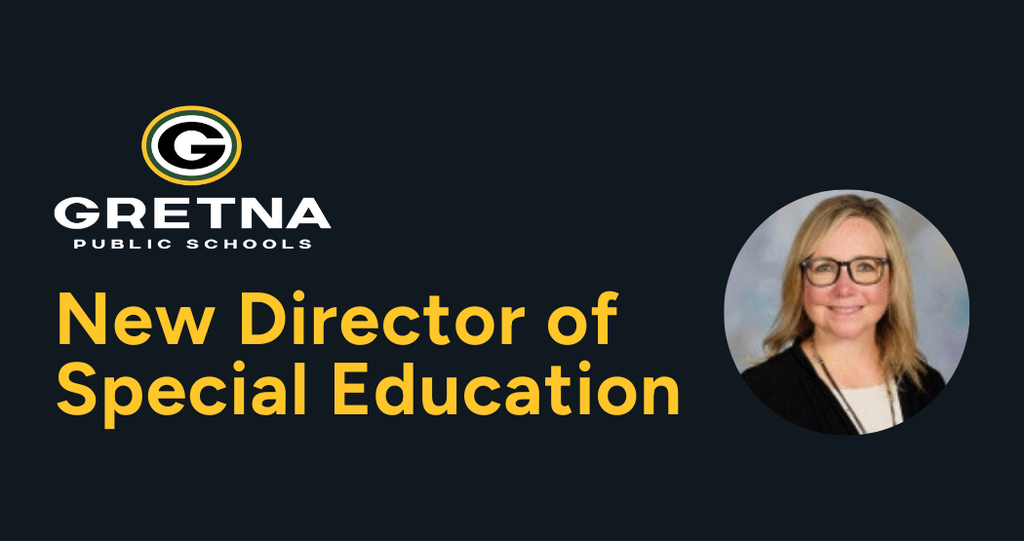 photo of Kendra Schneider and text reading New Director of Special Education