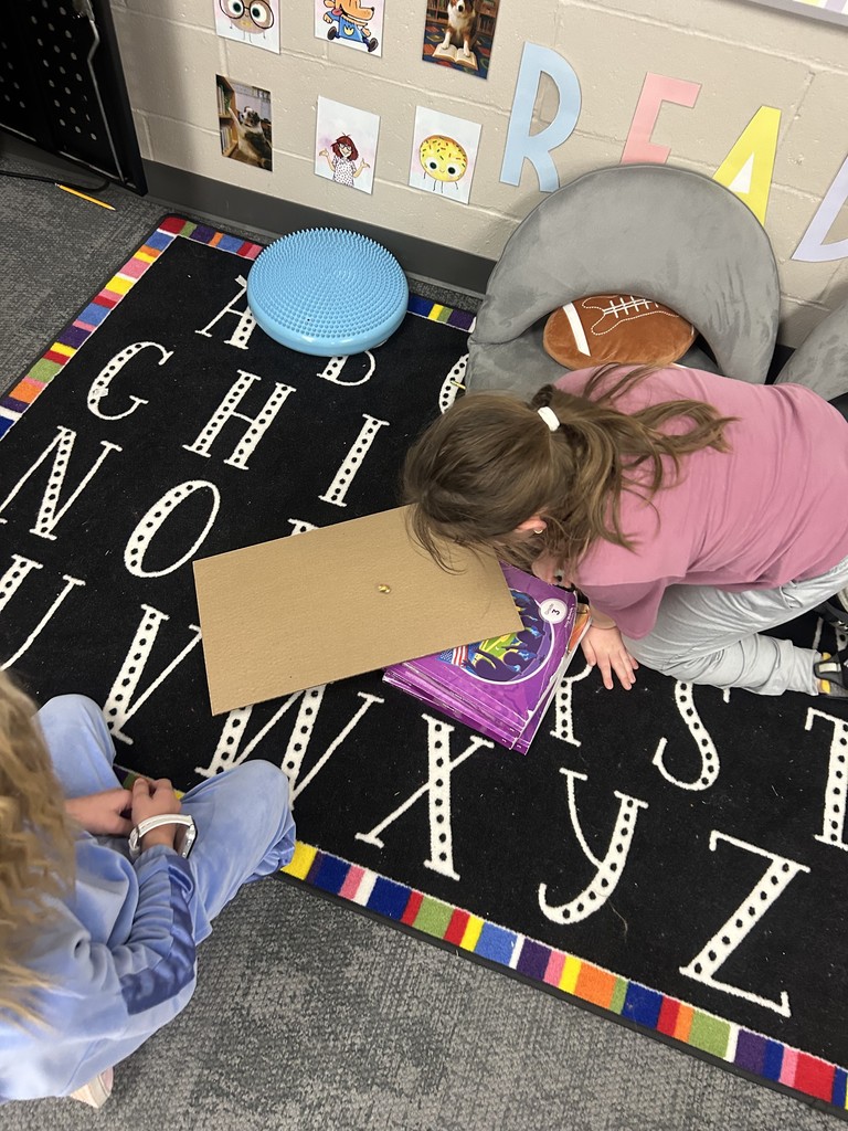 students making ramps in school