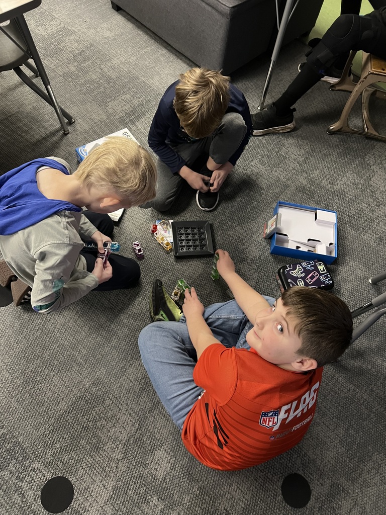students playing a game