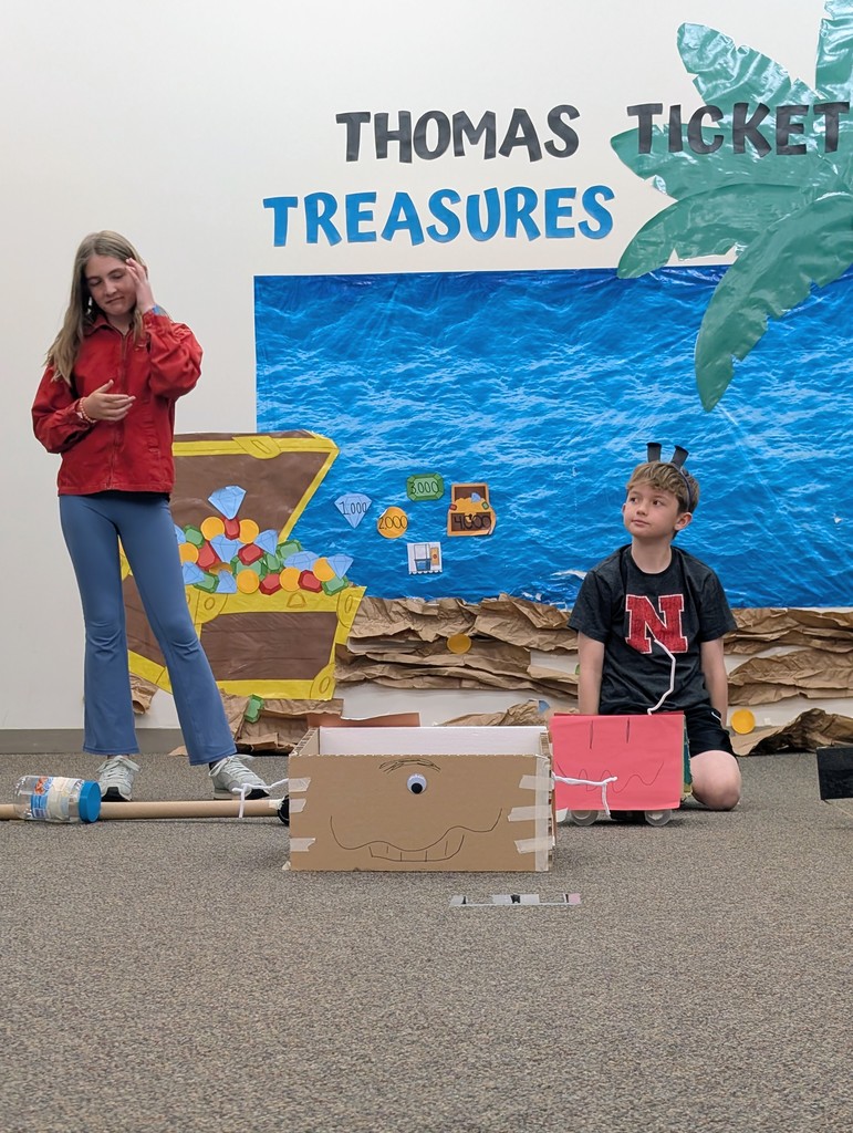 The 5th graders did a great job acting out our story for the audience to enjoy.