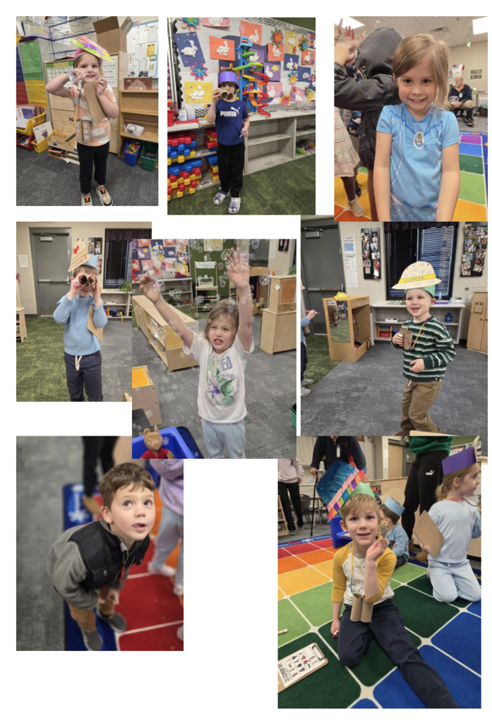 compiled photos of preschoolers from their week of zoo