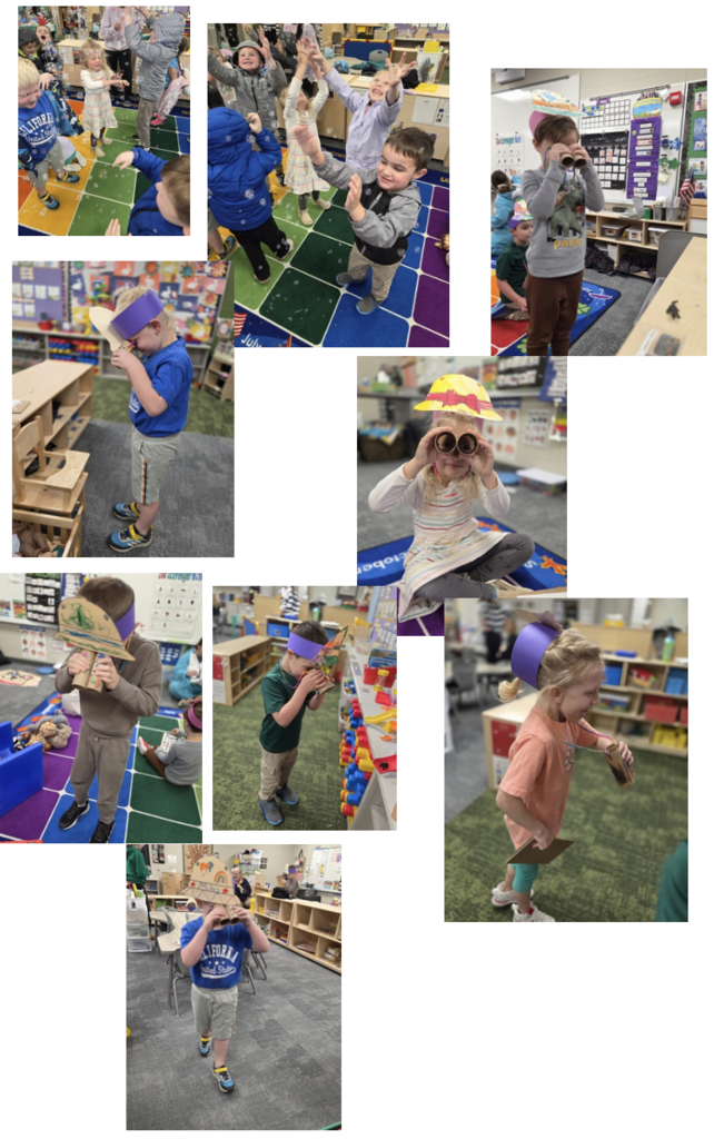 compiled photos of preschoolers from their week of zoo