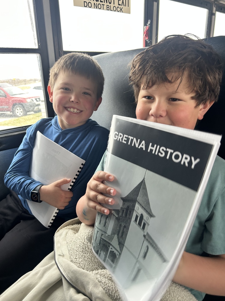 students on a bus tour