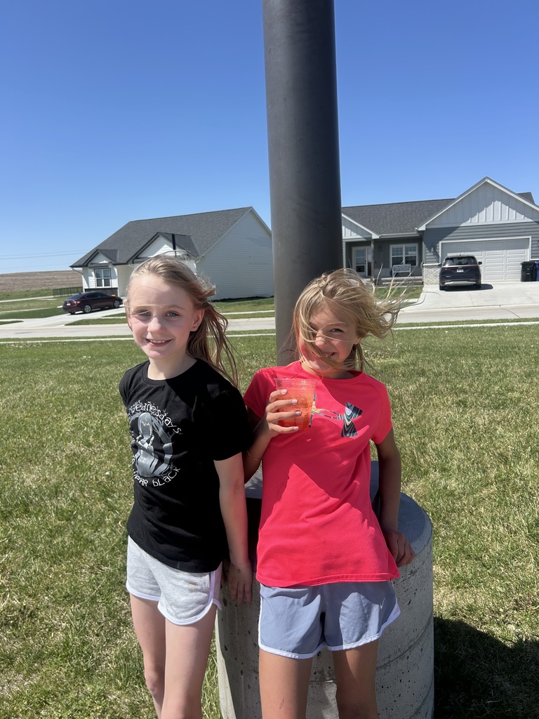 students hanging out outside