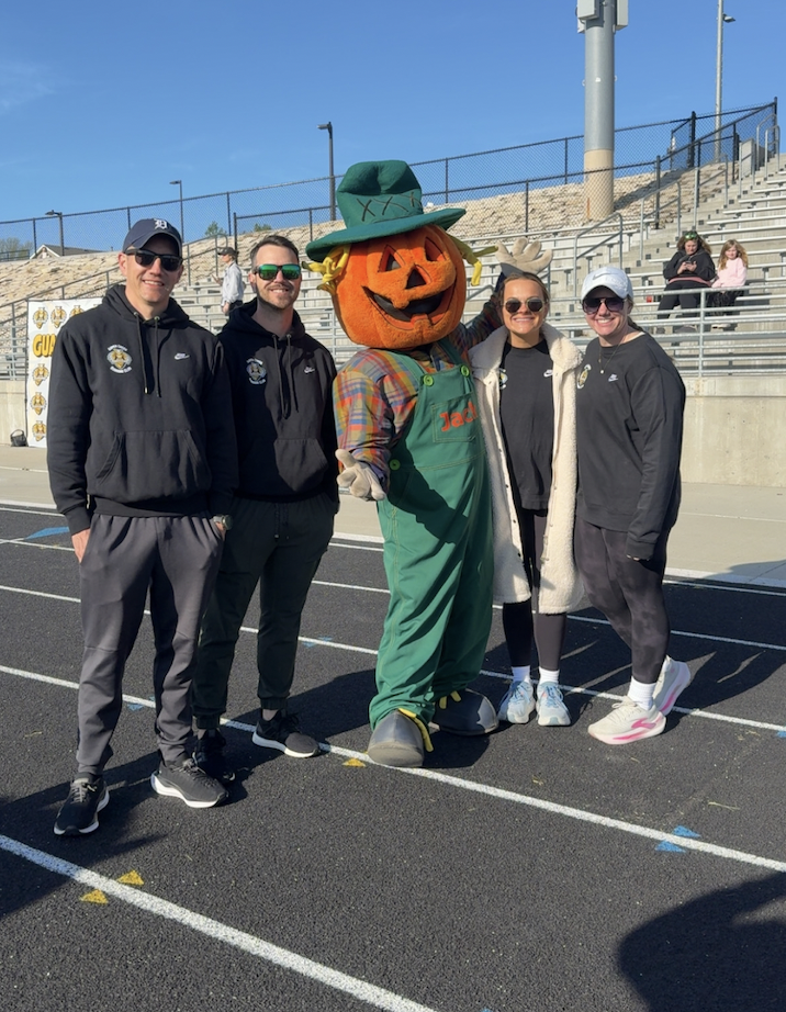 Picture of the Aspen Creek running club coaches.