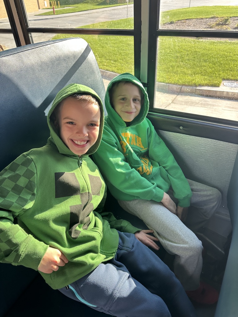students on a bus