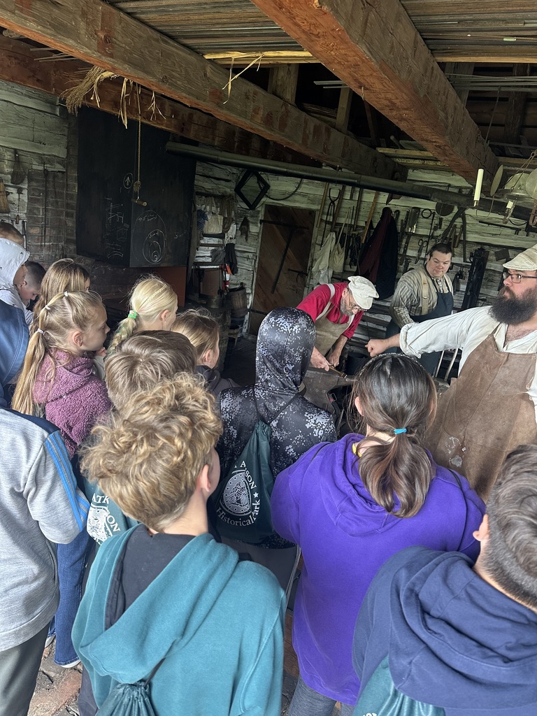 students on a field trip