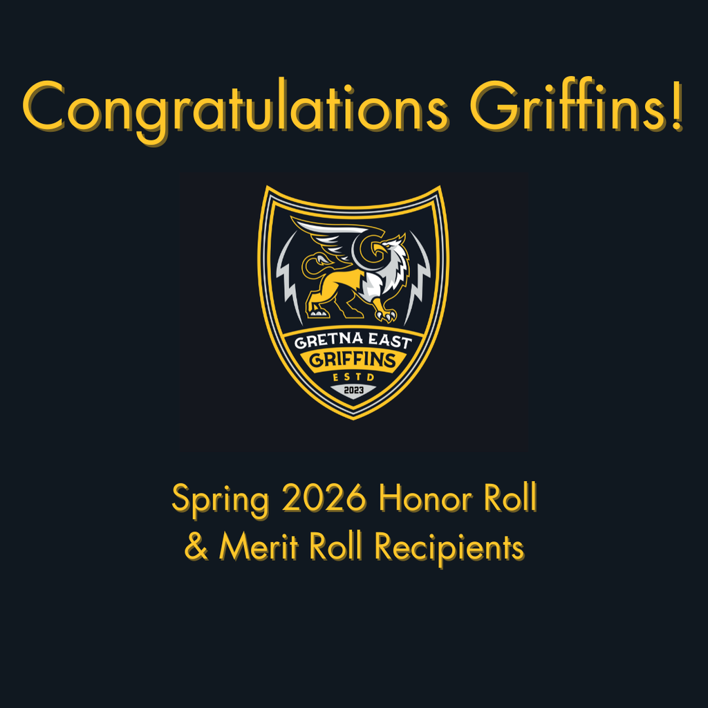 Congratulations Griffins! Spring 2026 Honor Roll and Merit Roll Recipients