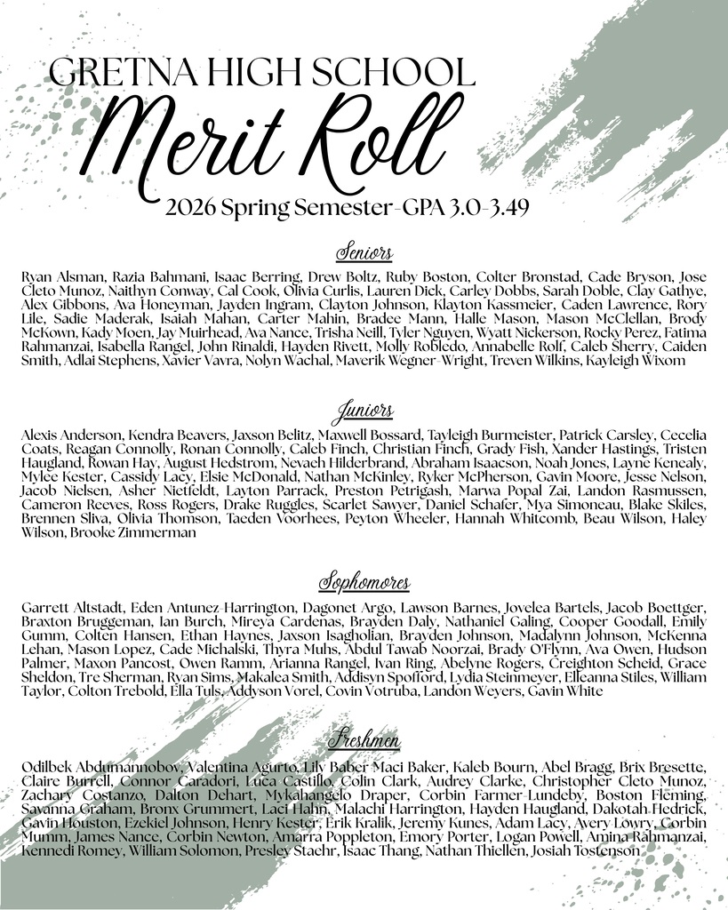 Merit Roll List