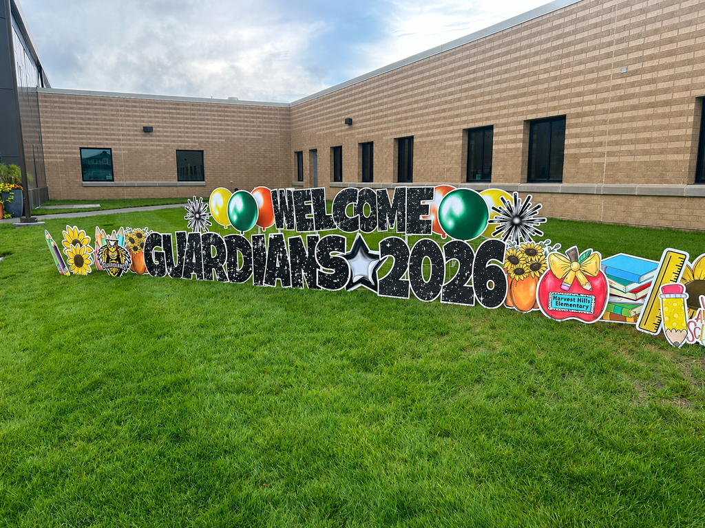 photo of harvest hills welcoming new students