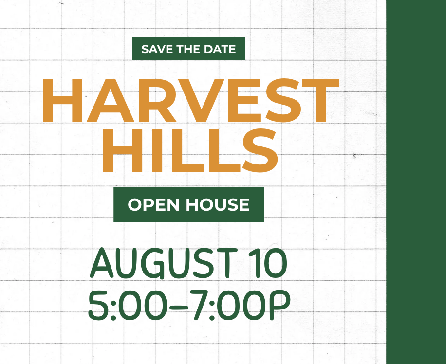 harvest hills open house night
