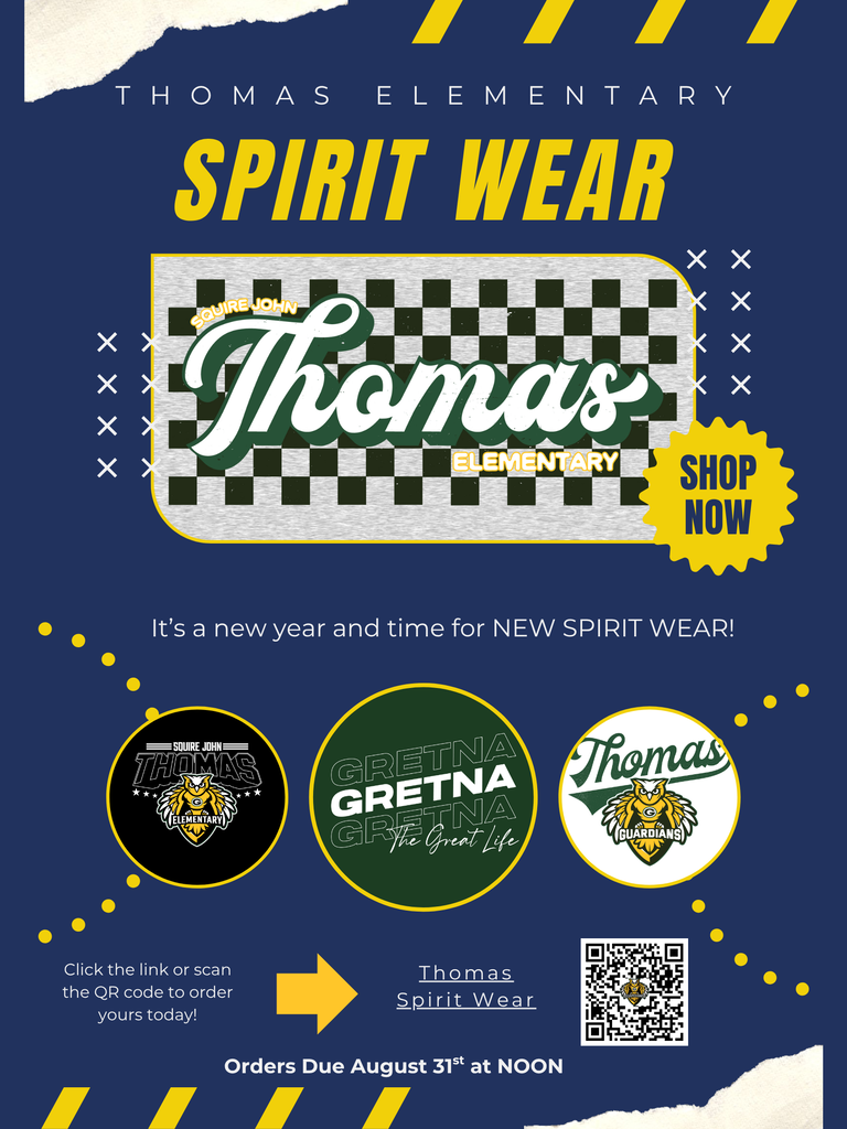 Spirit Wear Flyer