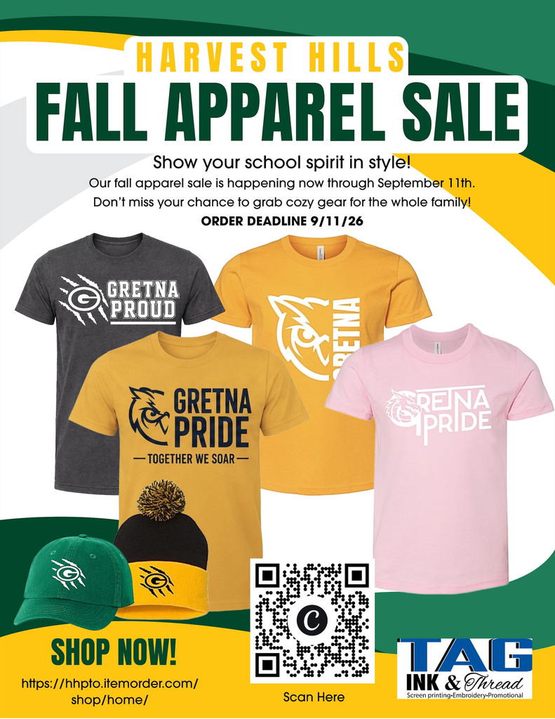 flyer for spirit wear