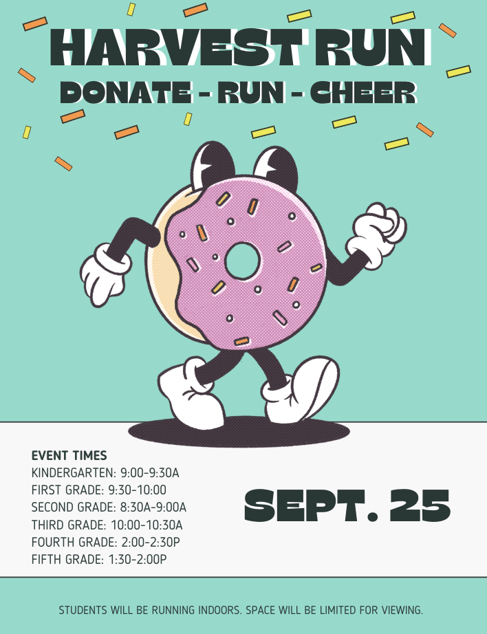 flyer for harvest run