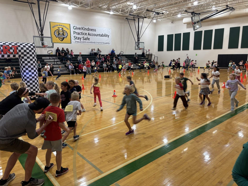 Second grade was running hard!