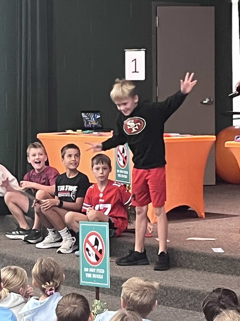 Author visits students