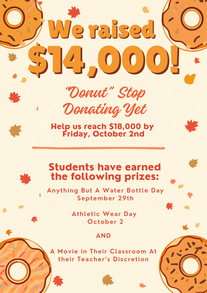 flyer for harvest run donations