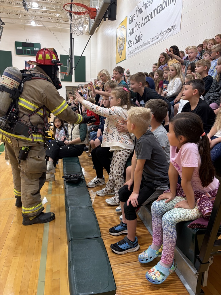 Our school had a great time learning about fire safety.